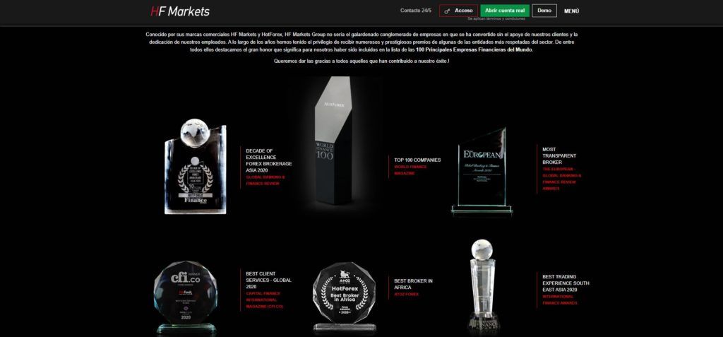 los premios de hotforex