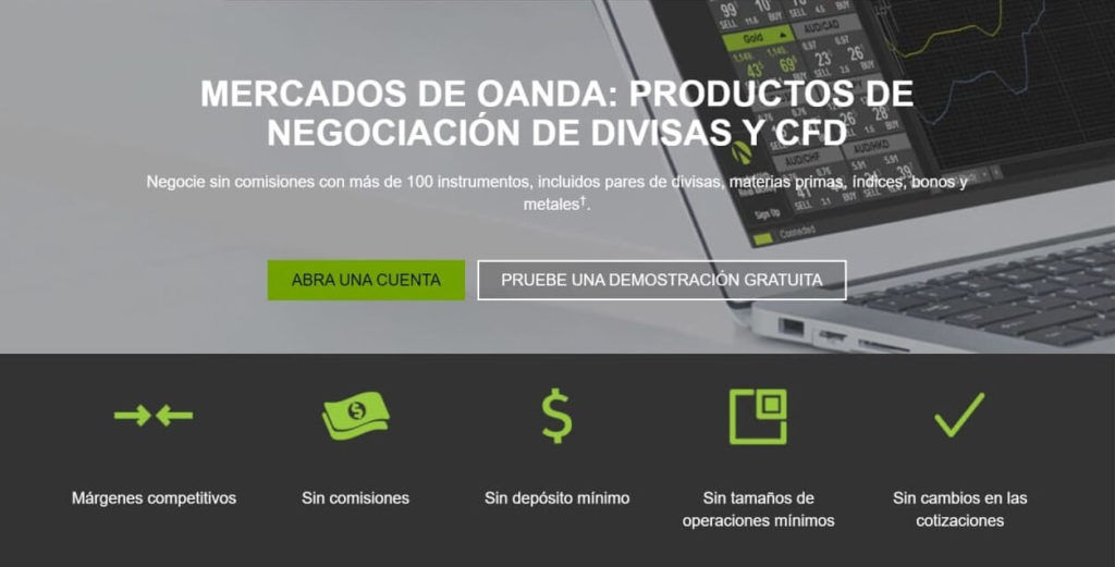 Los productos de negociacion de divisas y cfd de oanda