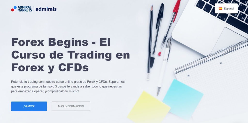 El curso de trading en forex y cfds con admiral markets