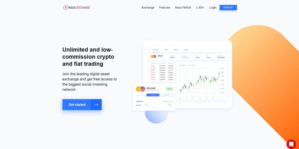 página web de naga exchange criptomonedas
