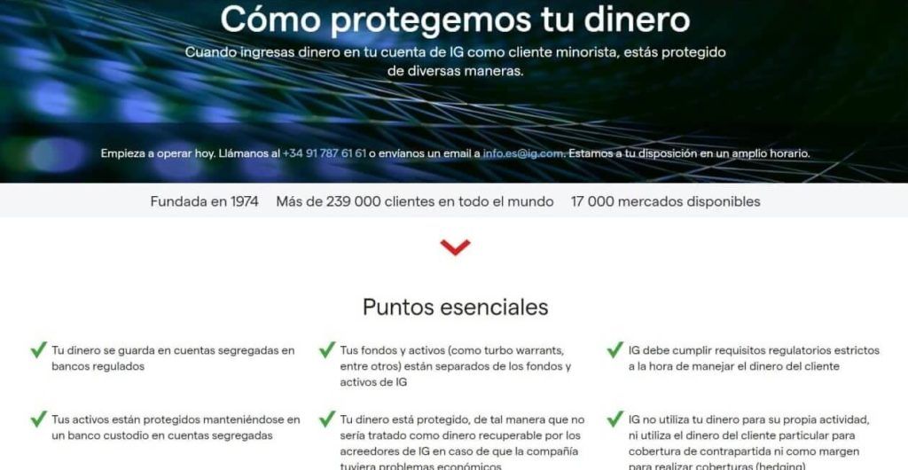 Como ig markets protege el dinero de su traders
