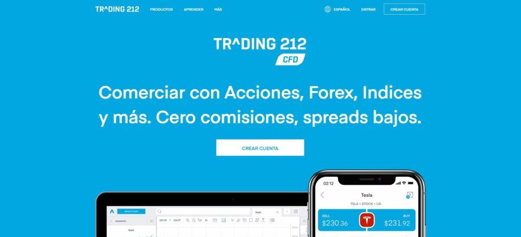 la cuenta cfd de trading 212