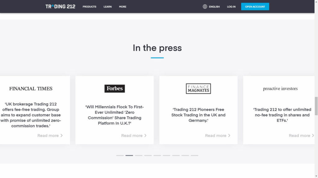 lo que dice la prensa sobre trading 212