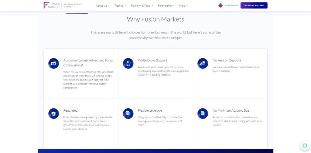 why choose fusion market