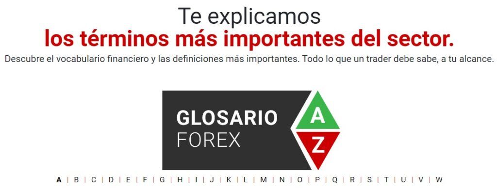 El glosario de forex de Tickmill