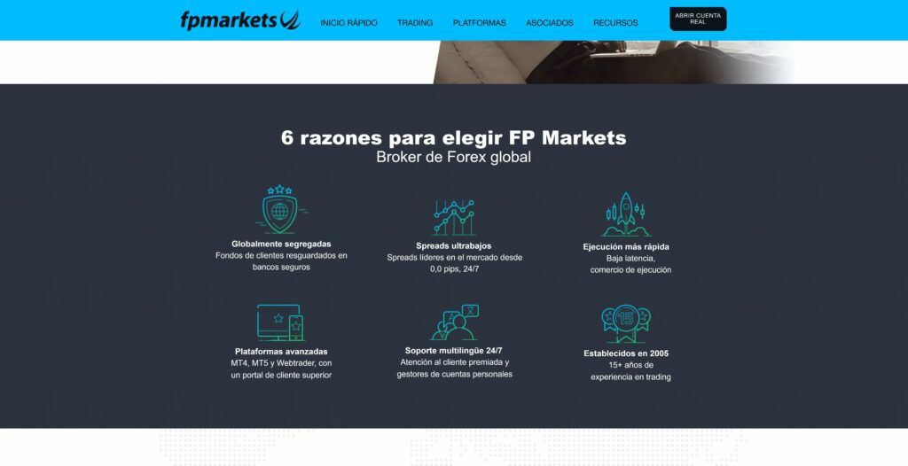 por qué elegir el broker fp markets