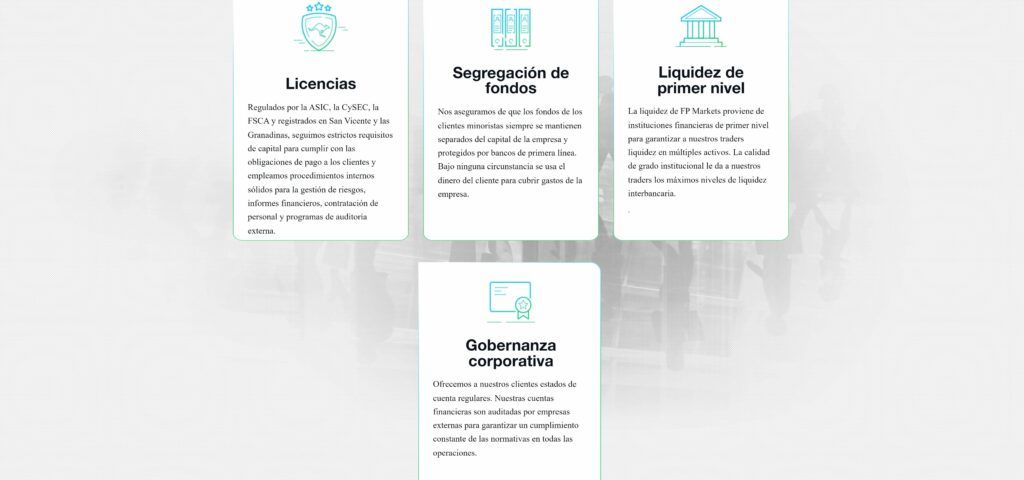 fp markets seguridad garantizada