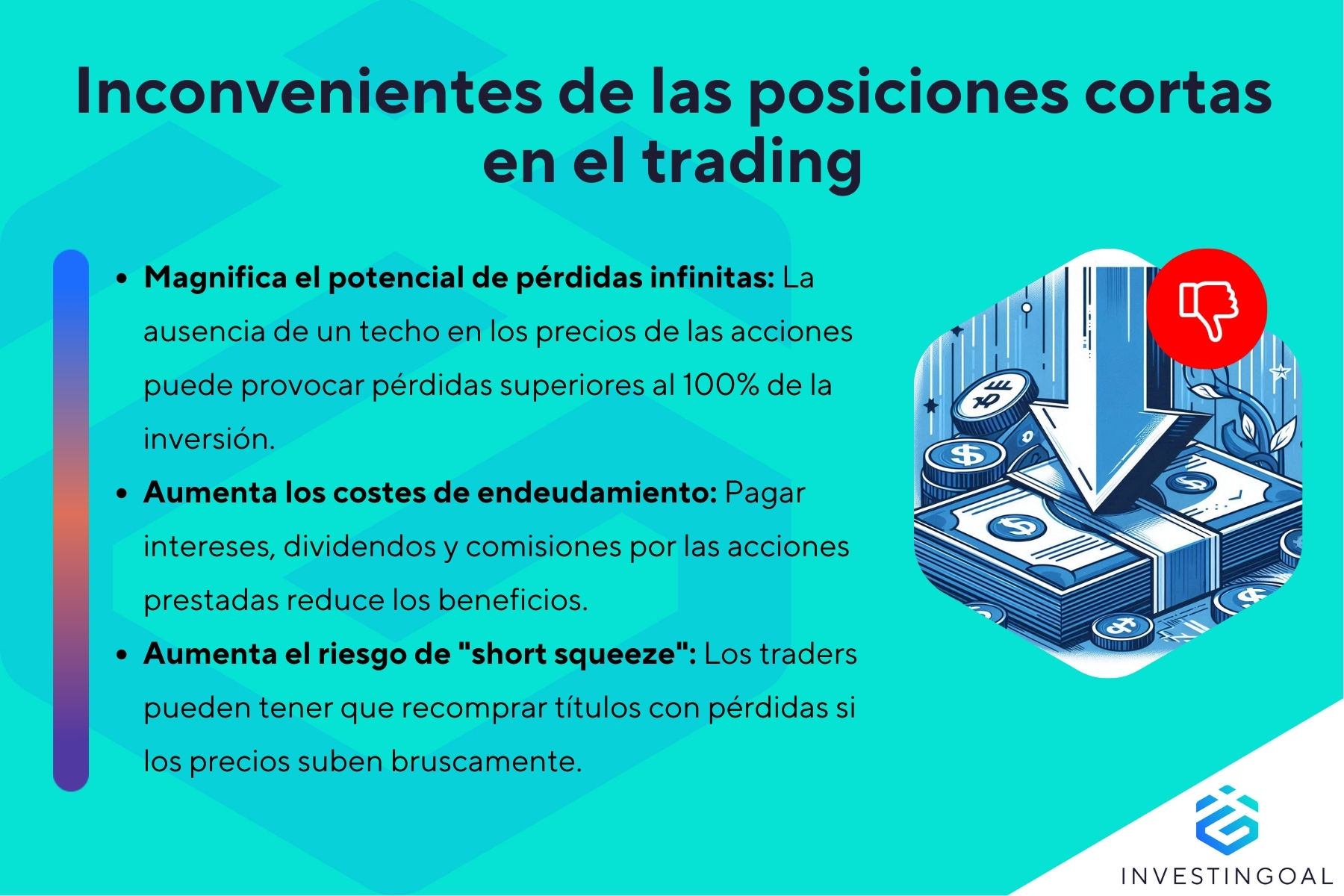 Cuáles son las Desventajas de las Posiciones Cortas