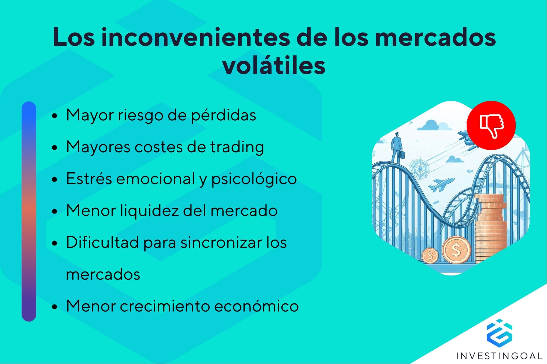 Cuáles son las desventajas de los mercados volátiles