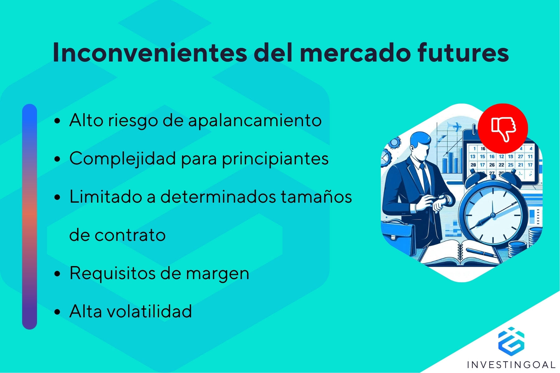 Cuáles son las desventajas del mercado futures