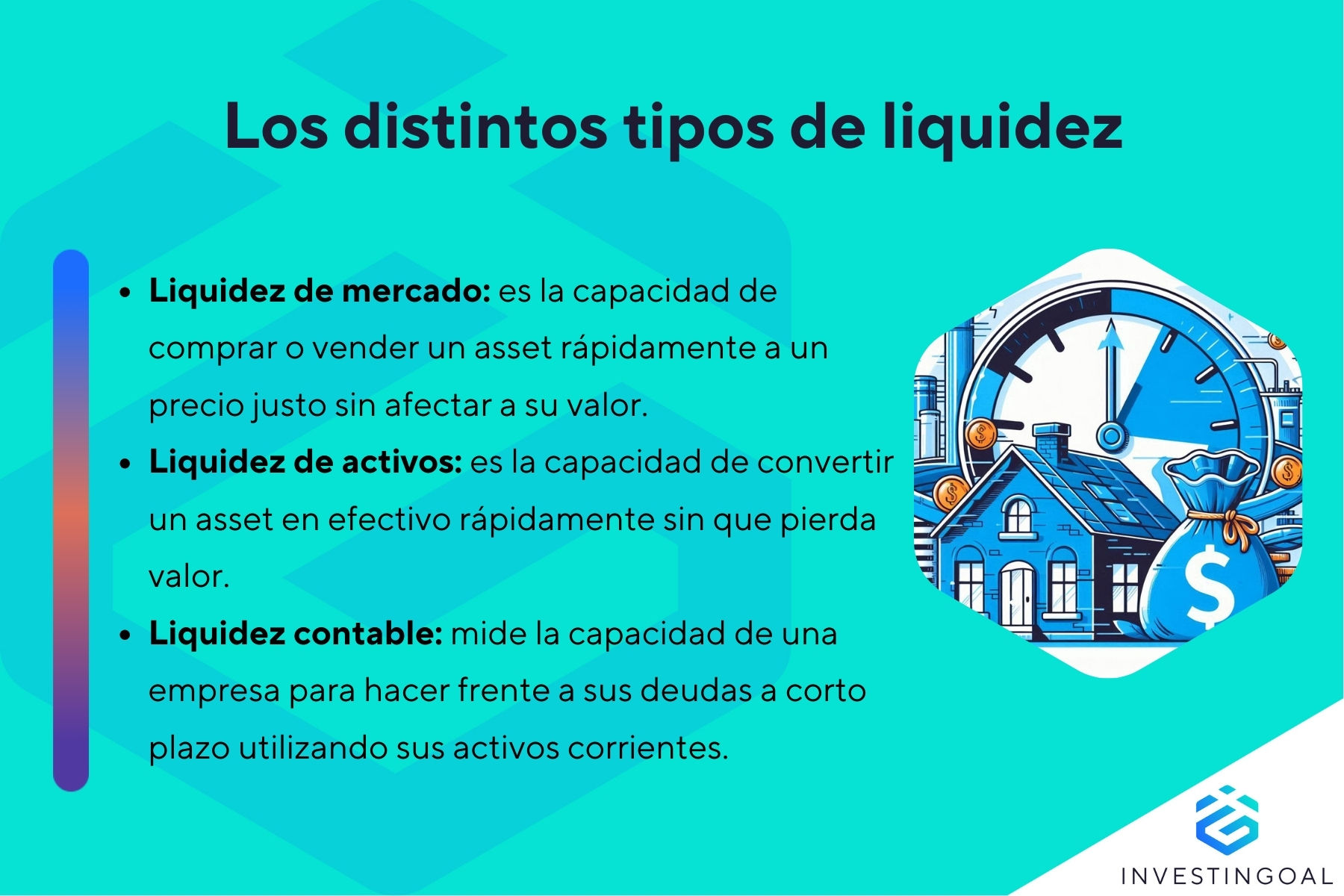 Cuáles son los distintos tipos de liquidez