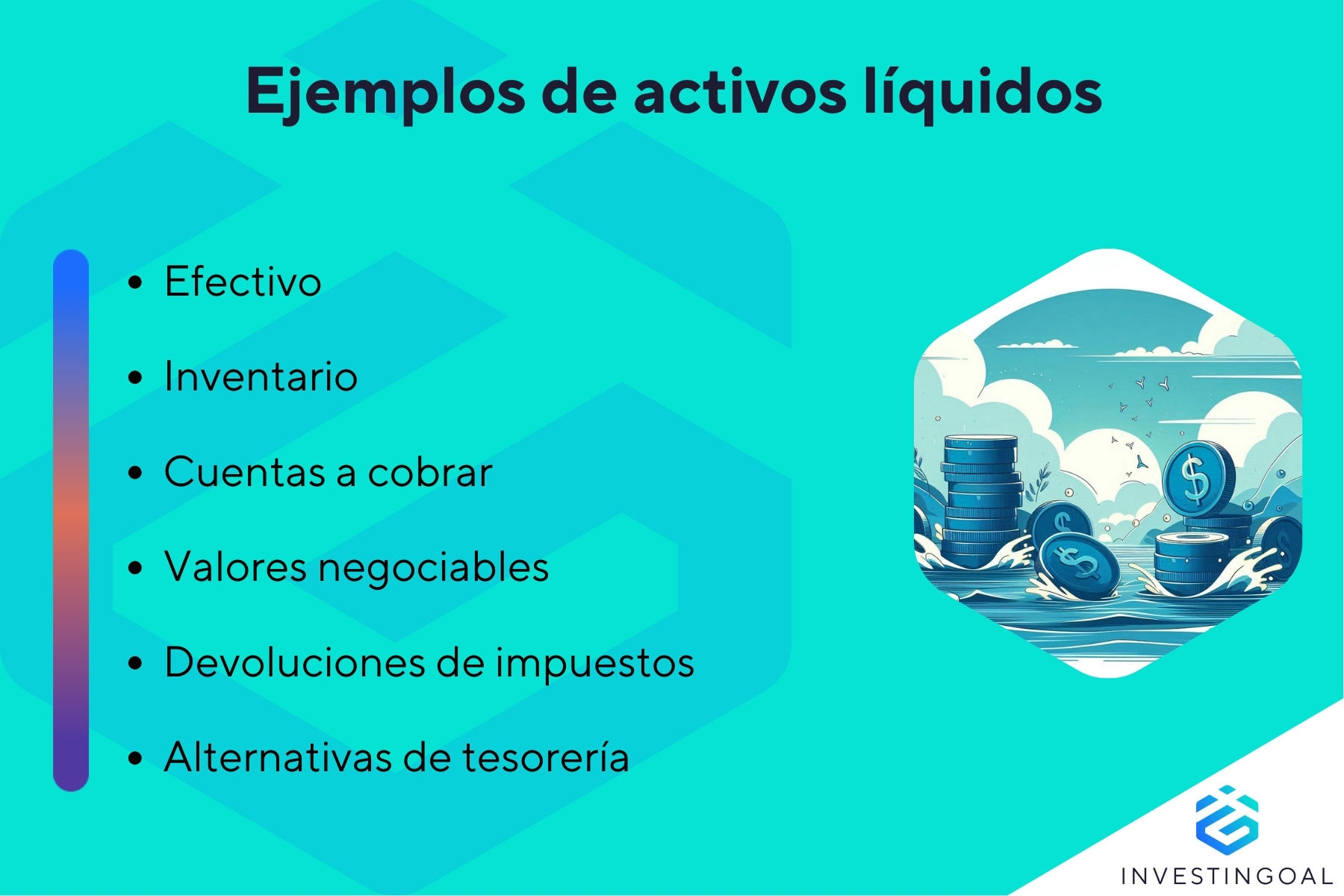 Ejemplos de activos líquidos