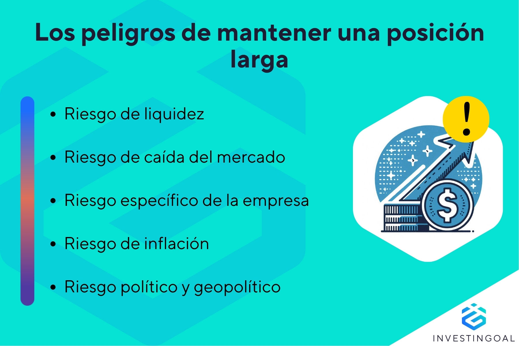 Qué riesgos deben tener en cuenta los traders al mantener una posición larga en cualquier mercado